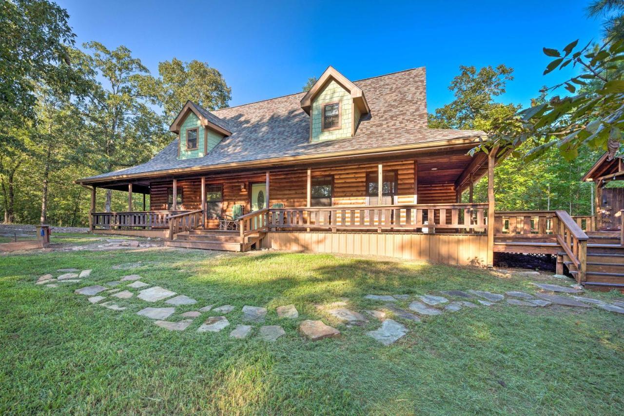 Broken Bow Retreat On 2 Acres With Hot Tub And Deck! Villa Ngoại thất bức ảnh