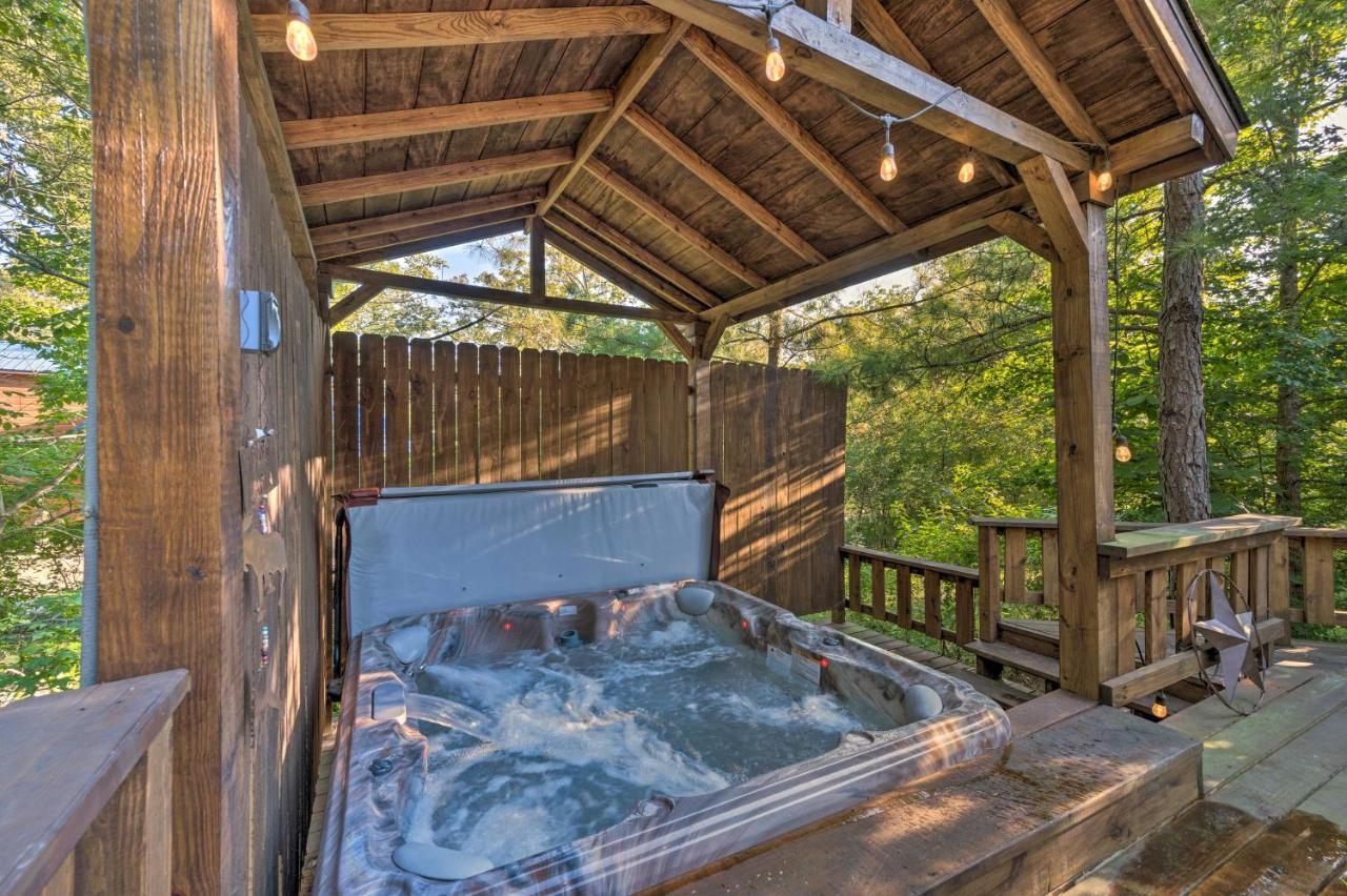 Broken Bow Retreat On 2 Acres With Hot Tub And Deck! Villa Ngoại thất bức ảnh