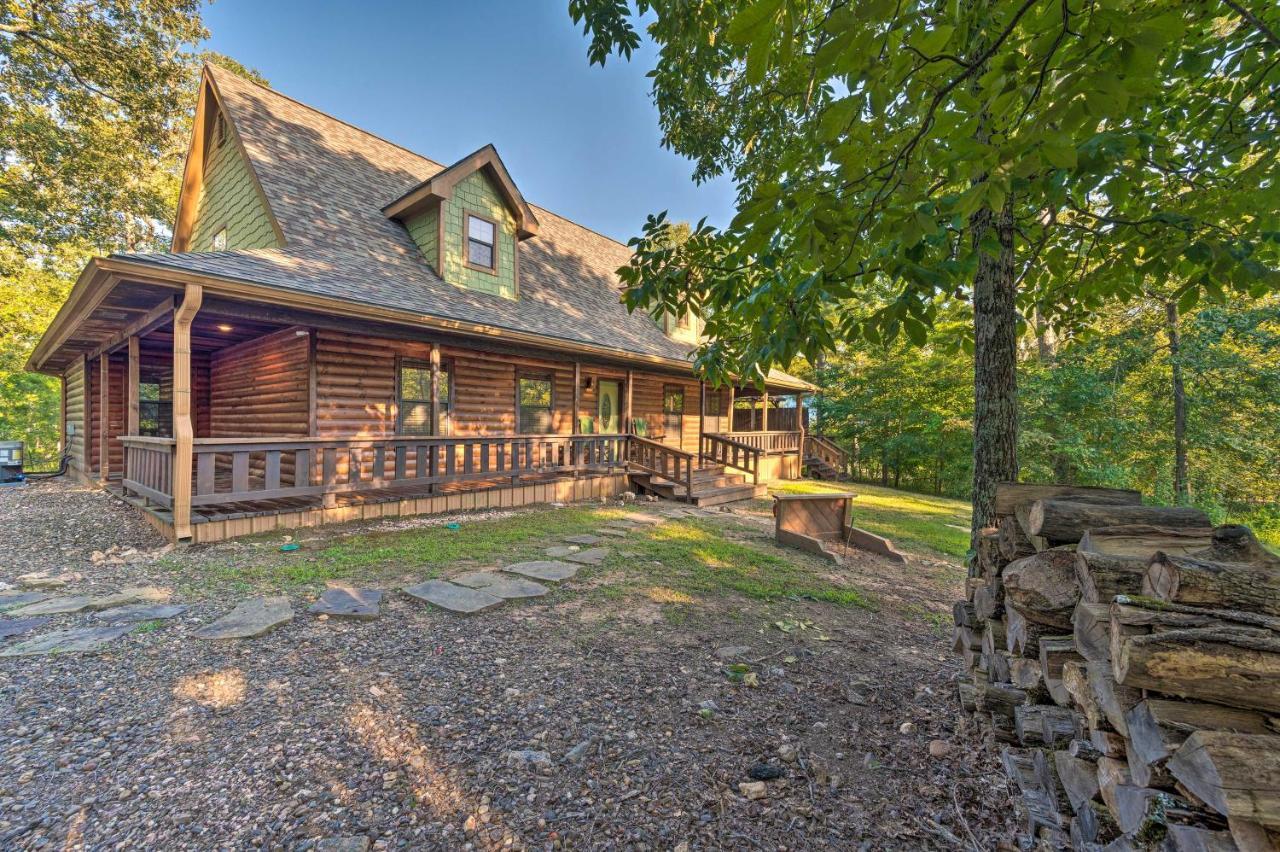 Broken Bow Retreat On 2 Acres With Hot Tub And Deck! Villa Ngoại thất bức ảnh
